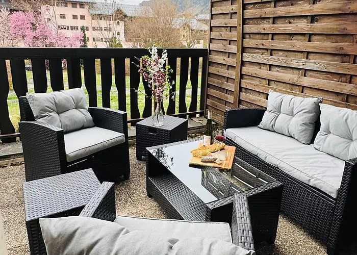 Appartement Vu Mont Blanc Parking Terrasse